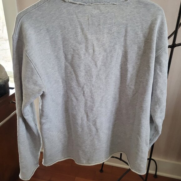 Frank & Eileen Patrick Popover Triple Fleece Pullover - Heather Gray - Picture 14 of 14